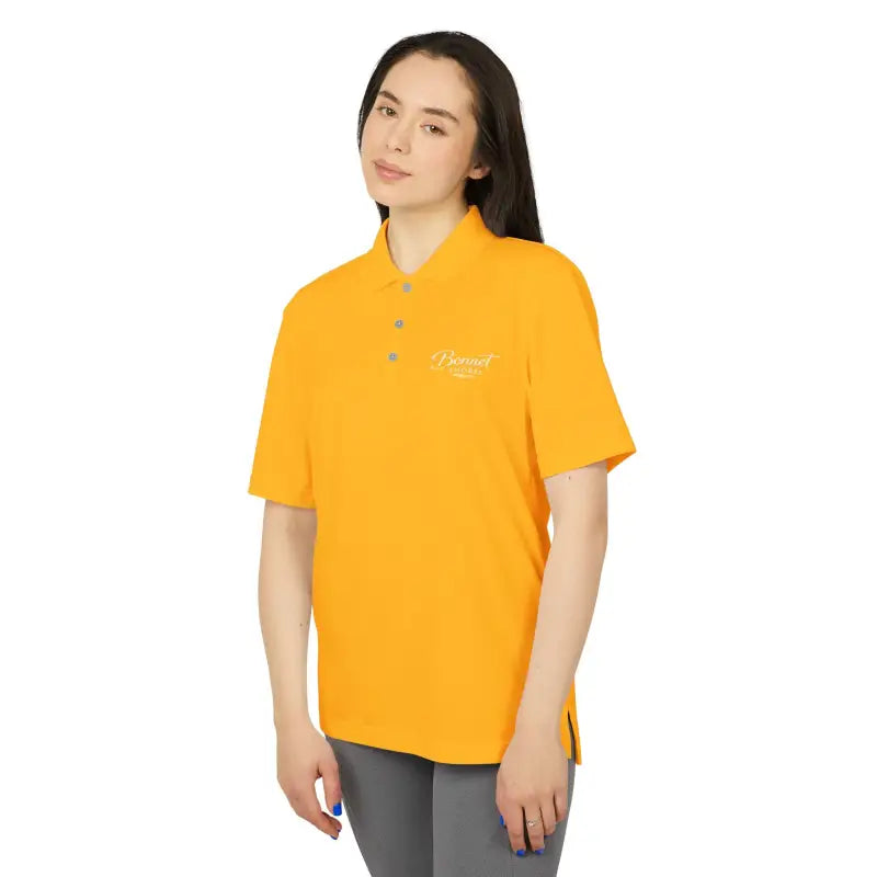 Short Sleeved Polo Shirt Collection in Yellow Orange and Dark Gray - Ocean State Styles