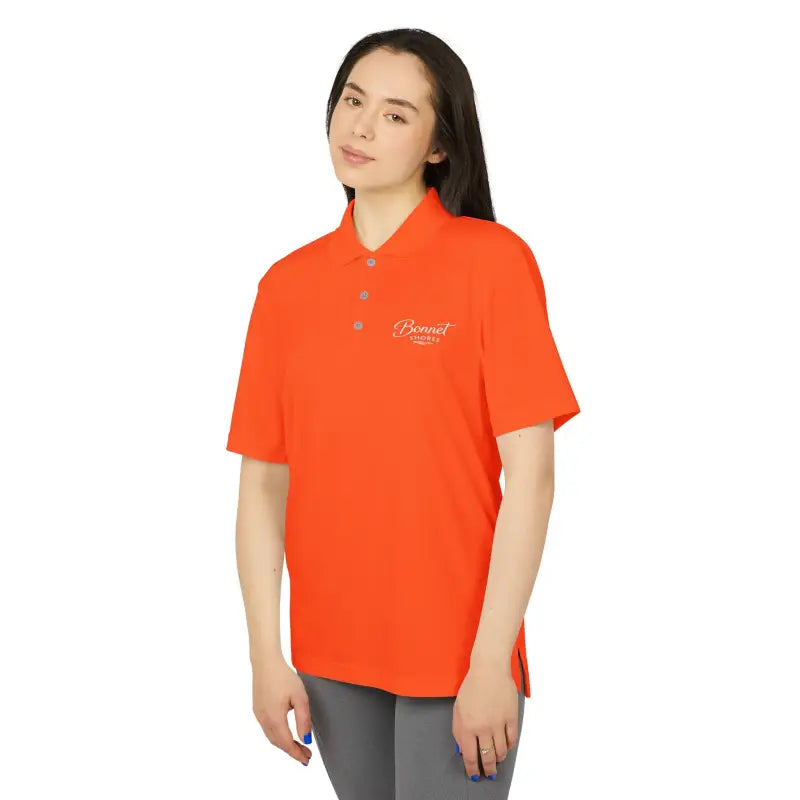 Short Sleeved Polo Shirt Collection in Yellow Orange and Dark Gray - Ocean State Styles