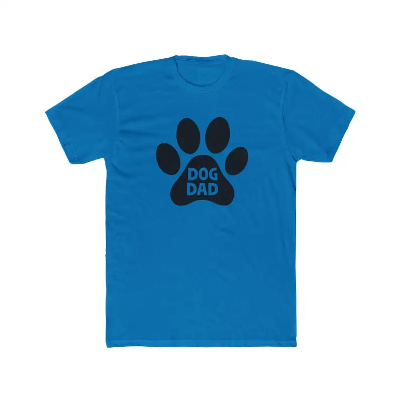 Simple Dog Dad Unisex Cotton Crew Tee for Dog Lovers Fashion - Ocean State Styles