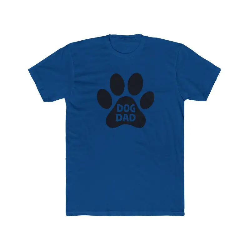 Simple Dog Dad Unisex Cotton Crew Tee for Dog Lovers Fashion - Ocean State Styles