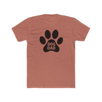 Simple Dog Dad Unisex Cotton Crew Tee for Dog Lovers Fashion - Ocean State Styles