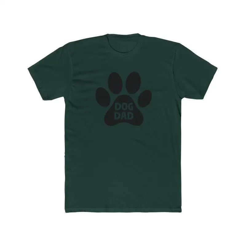 Simple Dog Dad Unisex Cotton Crew Tee for Dog Lovers Fashion - Ocean State Styles