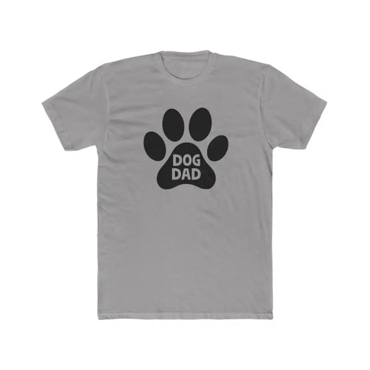 Simple Dog Dad Unisex Cotton Crew Tee for Dog Lovers Fashion - Ocean State Styles