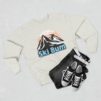 Ski Bum Sweatshirt Collection Cozy Style Blue Beige Black - Ocean State Styles