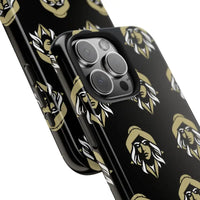 Skipper Lax Black Tough Phone Case With Woman Face Design - Ocean State Styles