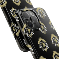 Skipper Lax Black Tough Phone Case With Woman Face Design - Ocean State Styles