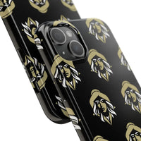 Skipper Lax Black Tough Phone Case With Woman Face Design - Ocean State Styles