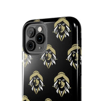 Skipper Lax Black Tough Phone Case With Woman Face Design - Ocean State Styles