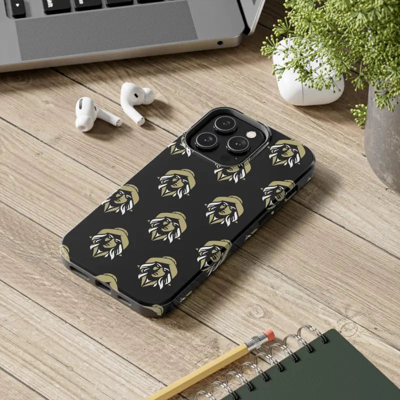 Skipper Lax Black Tough Phone Case With Woman Face Design - Ocean State Styles