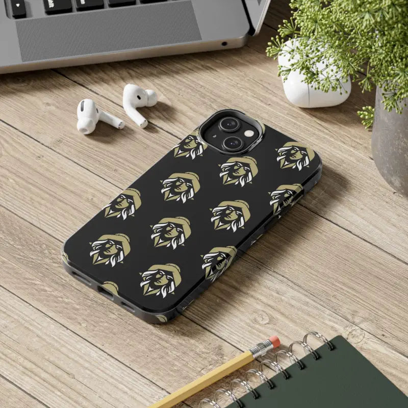 Skipper Lax Black Tough Phone Case With Woman Face Design - Ocean State Styles