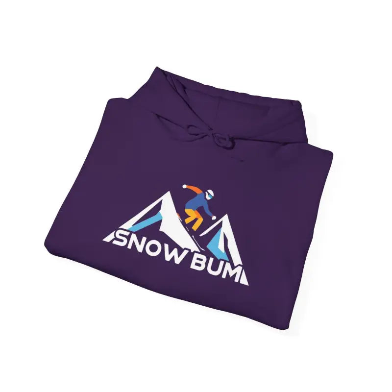 Snow Bum Skiing Hoodie for Winter Adventures and Comfort - Ocean State Styles