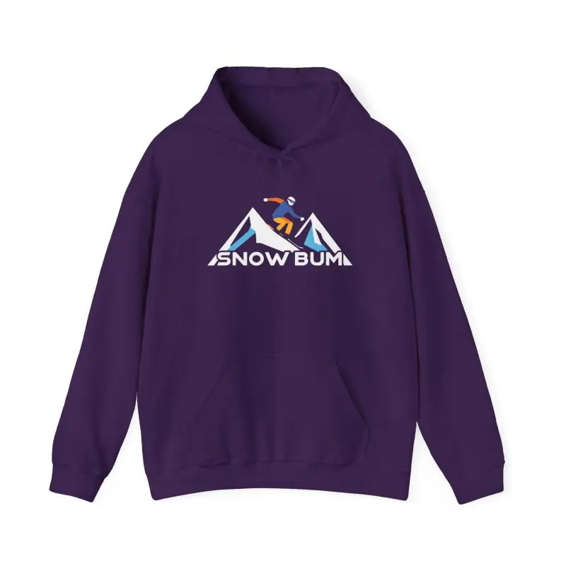 Snow Bum Skiing Hoodie for Winter Adventures and Comfort - Ocean State Styles