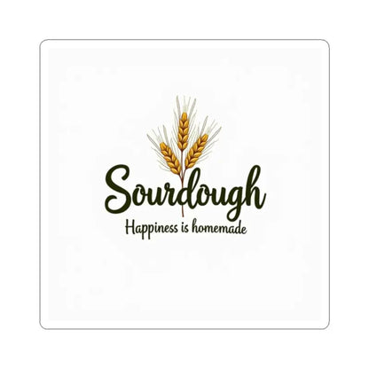 Sourdough Bakery Sticker featuring a wheat graphic for baking enthusiasts