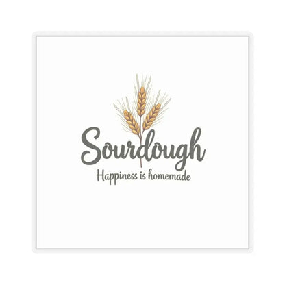 Sourdough Bakery Sticker featuring Sourdough Bread logo and Wheat Graphic design