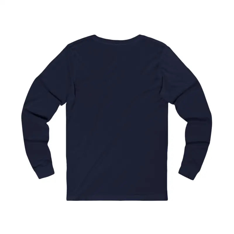 Navy blue long-sleeved shirt featuring Space Force Astronaut design for men and women