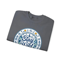 Stay Wild Nature Explorer Sweatshirt For Outdoor Lovers Unisex Cozy Clothing - Ocean State Styles