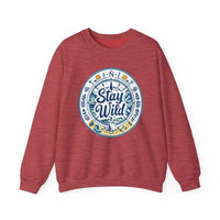 Stay Wild Nature Explorer Sweatshirt For Outdoor Lovers Unisex Cozy Clothing - Ocean State Styles