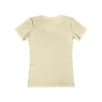 Stylish Love Tee for Women in Pink Turquoise Beige - Ocean State Styles