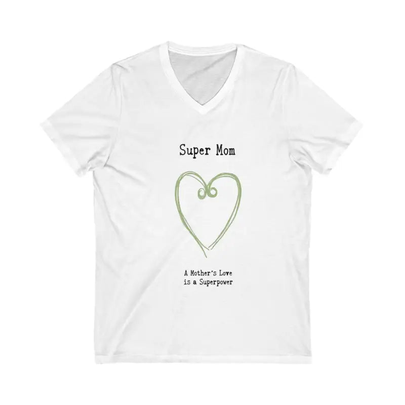 Stylish V Neck T Shirt for Super Moms Chic Comfort Wear - Ocean State Styles