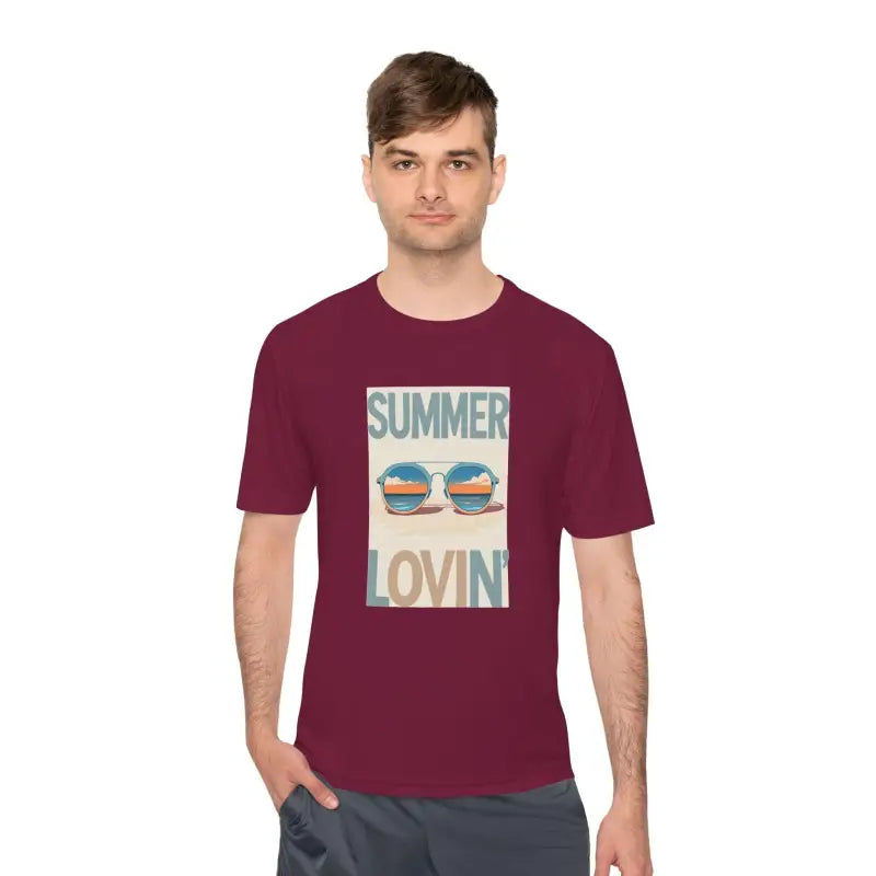 Summer Lovin Unisex Moisture Wicking Tee for Outdoor Activities - Ocean State Styles