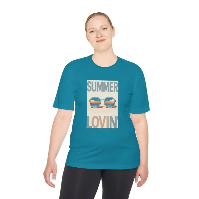 Summer Lovin Unisex Moisture Wicking Tee for Outdoor Activities - Ocean State Styles