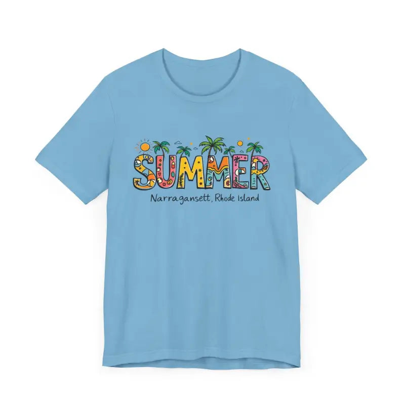 Summer Narragansett Rhode Island T Shirt Collection Stylish Comfort - Ocean State Styles