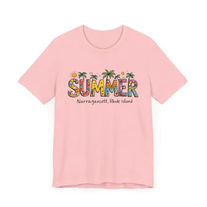 Summer Narragansett Rhode Island T Shirt Collection Stylish Comfort - Ocean State Styles