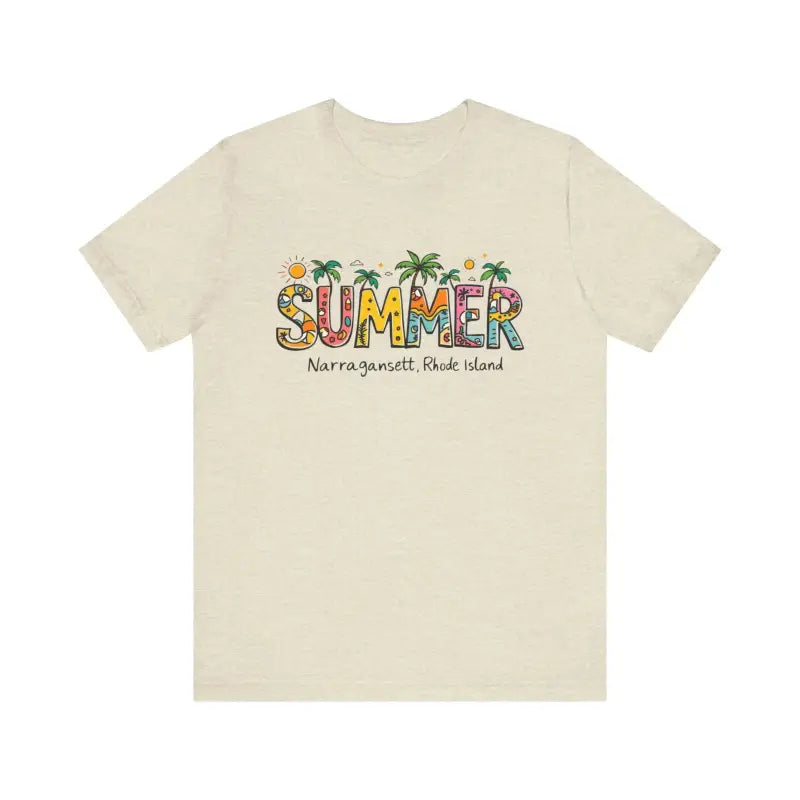Summer Narragansett Rhode Island T Shirt Collection Stylish Comfort - Ocean State Styles