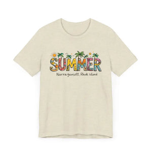 Summer Narragansett Rhode Island T Shirt Collection Stylish Comfort - Ocean State Styles