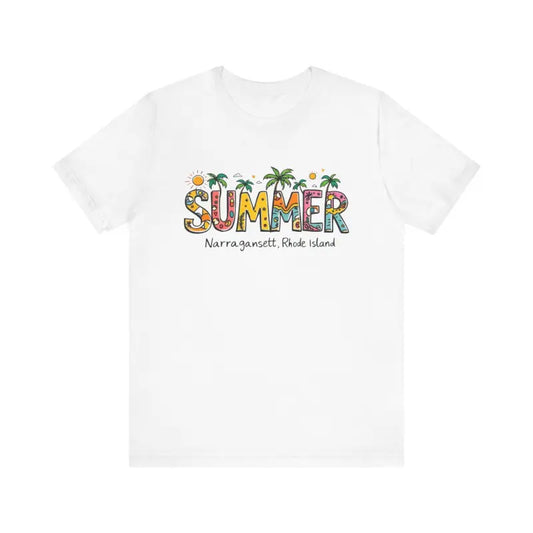 Summer Narragansett Rhode Island T Shirt Collection Stylish Comfort - Ocean State Styles