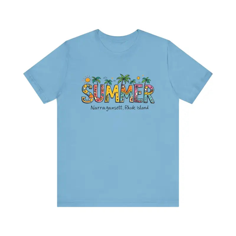Summer Narragansett Rhode Island T Shirt Collection Stylish Comfort - Ocean State Styles