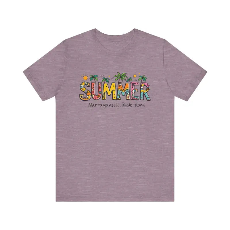 Summer Narragansett Rhode Island T Shirt Collection Stylish Comfort - Ocean State Styles