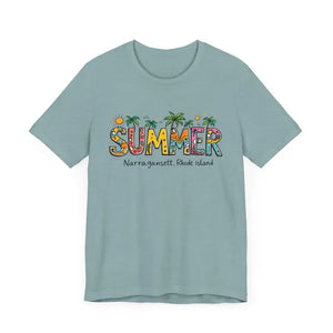 Summer Narragansett Rhode Island T Shirt Collection Stylish Comfort - Ocean State Styles