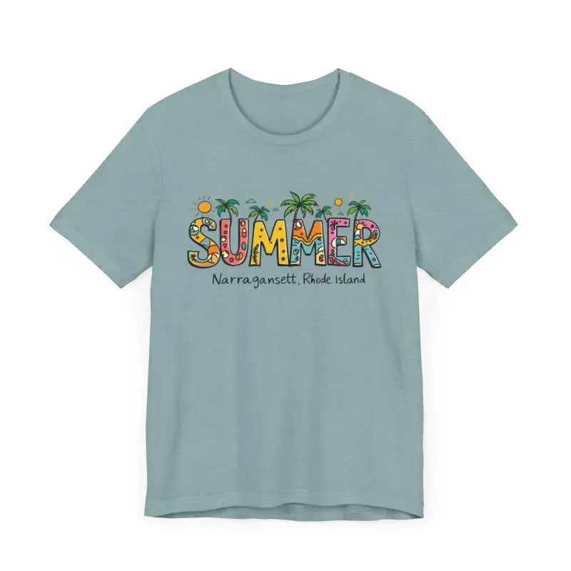 Summer Narragansett Rhode Island T Shirt Collection Stylish Comfort - Ocean State Styles