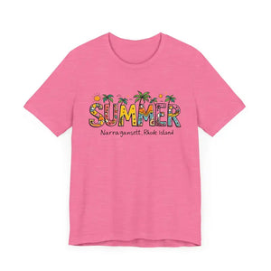 Summer Narragansett Rhode Island T Shirt Collection Stylish Comfort - Ocean State Styles