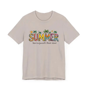 Summer Narragansett Rhode Island T Shirt Collection Stylish Comfort - Ocean State Styles