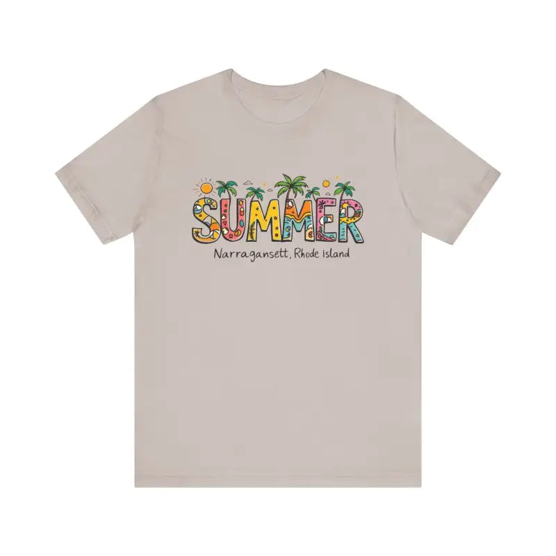 Summer Narragansett Rhode Island T Shirt Collection Stylish Comfort - Ocean State Styles