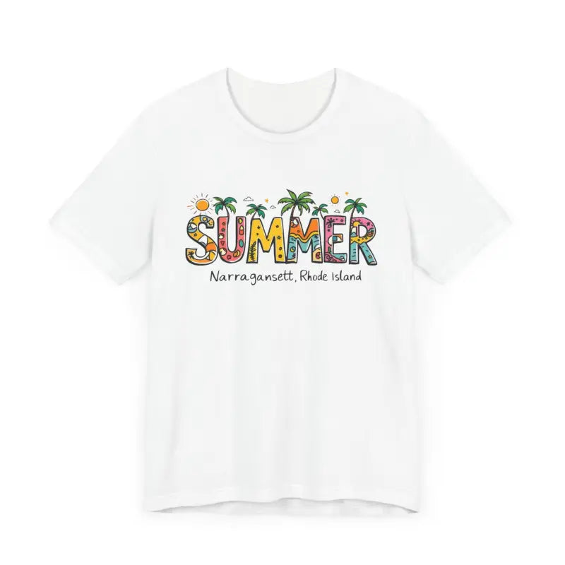 Summer Narragansett Rhode Island T Shirt Collection Stylish Comfort - Ocean State Styles