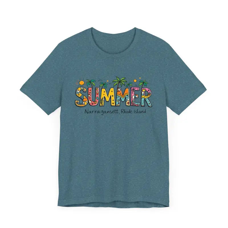 Summer Narragansett Rhode Island T Shirt Collection Stylish Comfort - Ocean State Styles