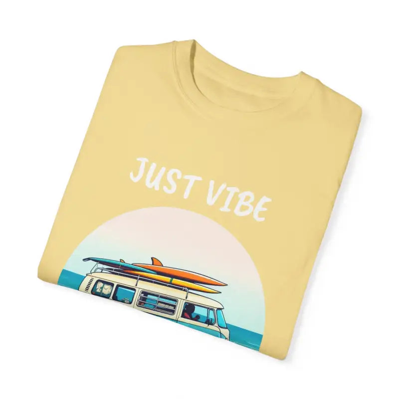 Summer Vibes Unisex Garment Dyed T Shirt with Van Graphics - Ocean State Styles