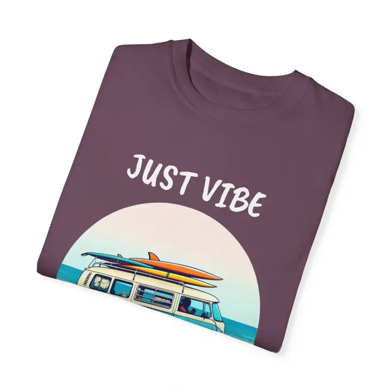 Summer Vibes Unisex Garment Dyed T Shirt with Van Graphics - Ocean State Styles
