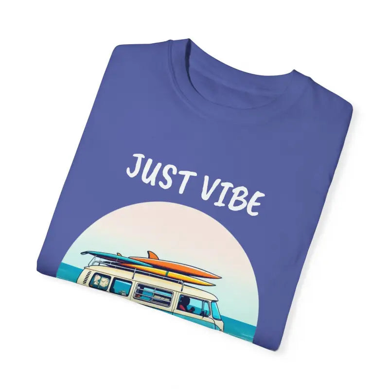Summer Vibes Unisex Garment Dyed T Shirt with Van Graphics - Ocean State Styles