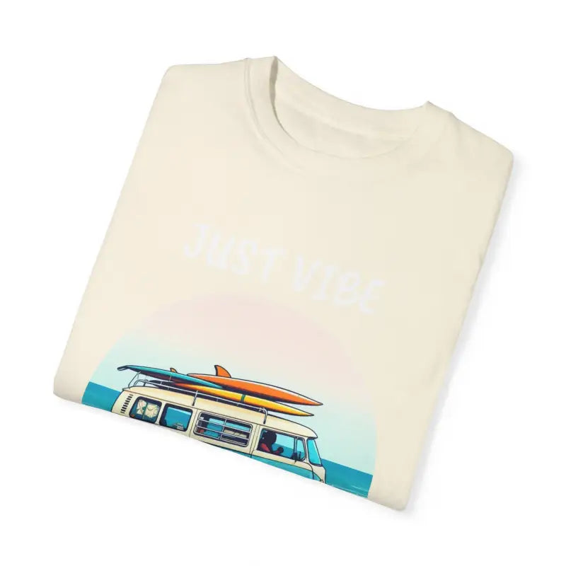 Summer Vibes Unisex Garment Dyed T Shirt with Van Graphics - Ocean State Styles