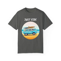Summer Vibes Unisex Garment Dyed T Shirt with Van Graphics - Ocean State Styles