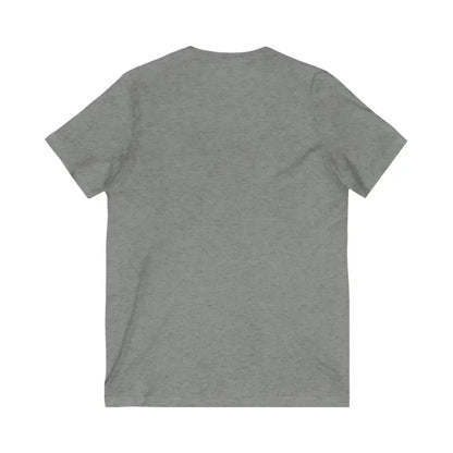 Gray V-neck t-shirt from Summer Vibes Unisex V Neck Tee collection for casual wear