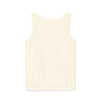 Stay Golden Sunflower Tank Tops in White Cream and Teal - Ocean State Styles