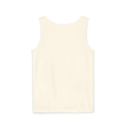 Cream-colored tank top from Sunflower Tank Tops collection in white cream and teal