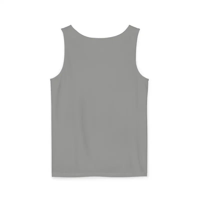 Gray tank top from Sunflower Tank Tops collection in White Cream and Teal