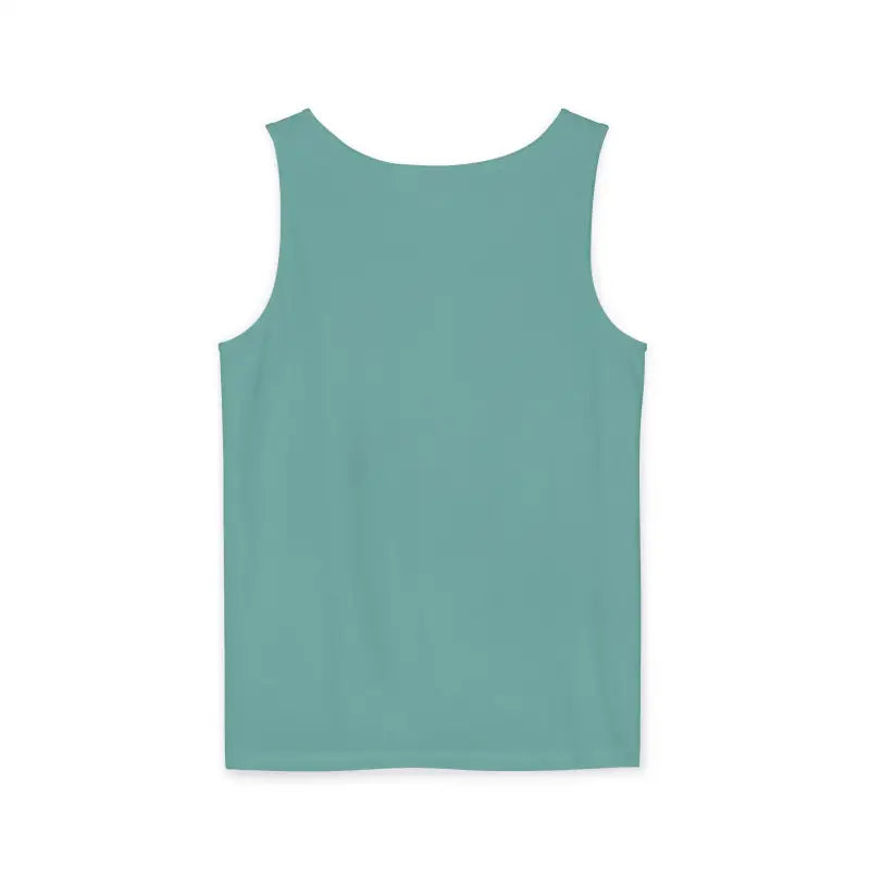 Turquoise tank top from Sunflower Tank Tops collection in White Cream and Teal