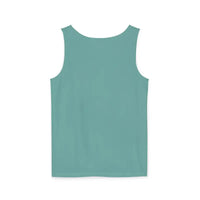 Stay Golden Sunflower Tank Tops in White Cream and Teal - Ocean State Styles